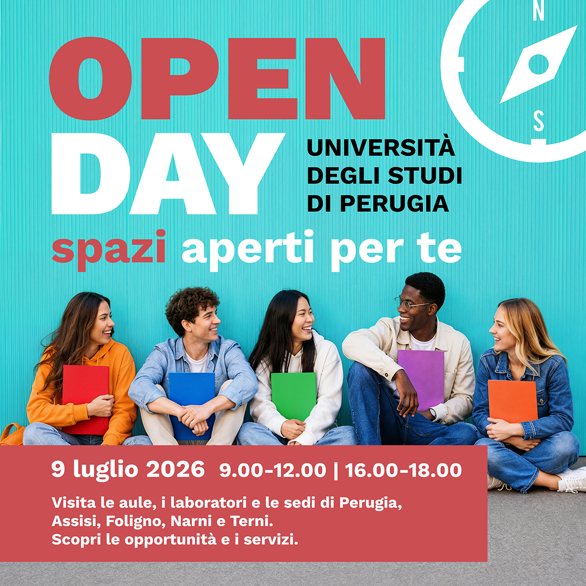  open day 9 luglio banner smartphone